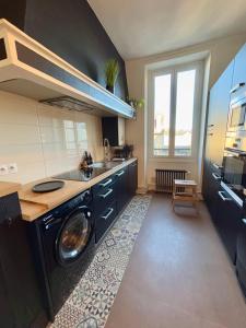 Appartements Casa Jaures - T4 style haussmannien - Proche gare - Place de parking : photos des chambres