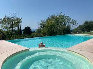Garda Lake with private pool