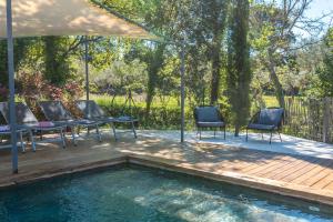 Maisons de vacances Mon Gite en Provence avec piscine : photos des chambres
