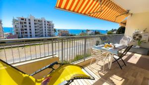 Apt Golfe-Juan à 300 m de la plage et près de Cannes 2, Centre et Gare