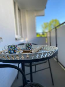 Apartament NOC Z OBRAZEM - balkon - Warszawa Praga
