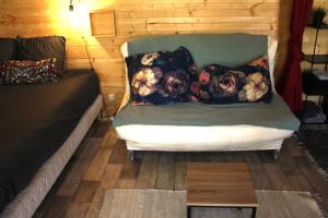 Chalet 3 en bois avec accès piscine