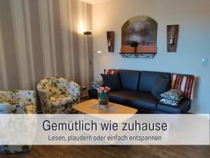 Fewos-Bremerhaven, Ferienwohnung "Lilie" in Geestland-Langen, ideal für Familien & Homeoffice - WLAN & kostenlose Fahrräder - 3 Zimmer, Balkon - nahe Bremerhaven