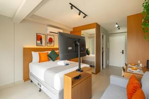 Easy Star - Lindo studio ao lado do Shopping Eldorado - UO01I