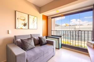 Easy Star - Belo studio com 1 dorm perto do Shop. Eldorado - UO05I