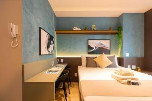 Easy Star - Lindo studio no coração do Brooklin - UG01I