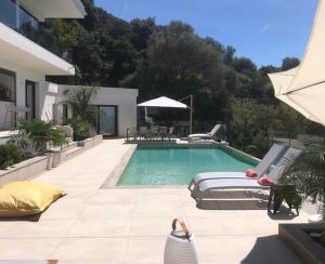 Villas Maredo - West Corsica Stunning view, Infinity pool : photos des chambres