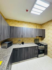 شقة فندقية غرفة وصالة