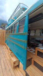 Rooftop Converted School Bus