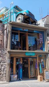 Rooftop Converted School Bus