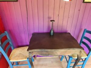 Campings la Pangee roulottes hebergements insolites : photos des chambres