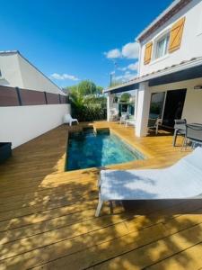 Maisons de vacances Villa avec piscine proche de la plage : photos des chambres