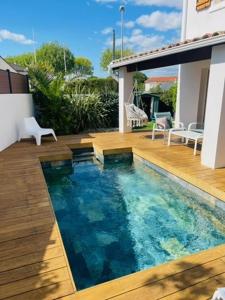 Maisons de vacances Villa avec piscine proche de la plage : photos des chambres