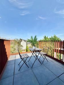 Penthouse Wien mit Parkplatz und Balkon