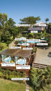 Recanto Lagoa - Casas completas na beira da lagoa com piscina aquecida, jacuzzi privativa, mesa de sinuca e muito mais