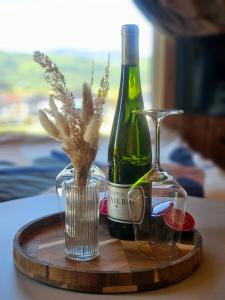 AleWidok - domek na wynajem z widokiem na Góry Sowie