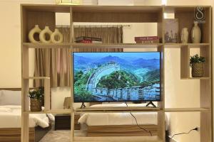 1BR Studio Apartment with Coffee and Extra Beds