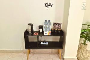 1BR Studio Apartment with Coffee and Extra Beds