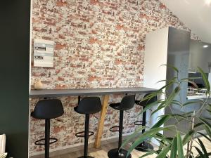 Appartements Le Green rooming loft - Bergerac Centre : photos des chambres