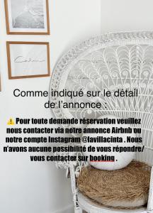Maisons de vacances Villa Cinta, piscine chauffee, 5 min de la plage : photos des chambres