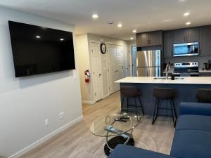 The Oasis-A New 1 bed suite in Livingston Calgary close to the Airport