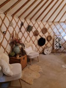 Vakantiewoning in monumentale boerderij met yurt