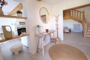 Villas charming house with private pool in lagnes, near isle sur la sorgue, in the luberon, in Provence, for 8 people : photos des chambres