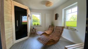 Haus Mariechen 5-Sterne- Whg 1 nahe Silbersee mit Balkon & Sauna, Freibad fußläufig