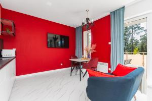 APARTAMENTY MIERZEJA - Apartament Zmysłów z wanną z hydromasażem, tylko dla Dorosłych, 500 m od plaży, Stegna Park II, bezpłatny meleks