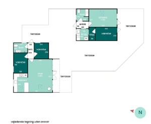 Two Connected Houses By Marielyst Beach