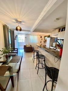 Apê aconchegante na praia