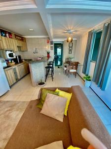 Apê aconchegante na praia