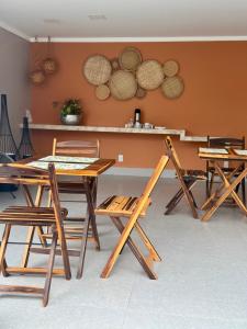 Deck dos lençóis pousada