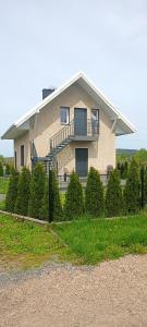 Domek całoroczny 8 os, pokoje nad stawem