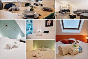 Appartements *l'Oasis du Coeur de Ville*Spacieux et moderne : photos des chambres