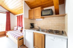 Appartements Appartement vue sur les pistes, pour 8 : photos des chambres