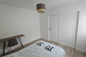 Appartements Appartement spacieux F5 au Havre : photos des chambres