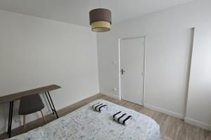 Appartements Appartement spacieux F5 au Havre : photos des chambres