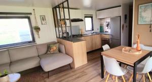 Chalet Cozy Cove te Lauwersoog,1-6 Pers, 3 Schlafzimmer, 2 Badezimmer, 55m2!