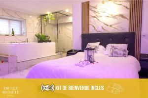 Escale secrète Montargis Jacuzzi Appart Climatisé Parking gratuit