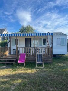 Mobil home 2 chambres tout confort avec terrasse