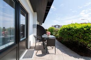 Haus an der See Seegras