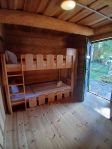 Srubové apartmány Rak