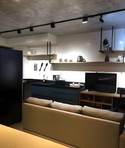 Charmoso Flat acolhedor.