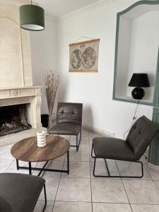 Maisons de vacances Les rosiers : photos des chambres