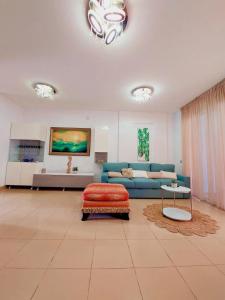 House with a tropical garden