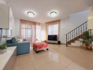 House with a tropical garden