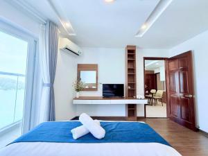 view biển the warm homestay