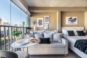 U0 - Novo Bhaus Ueno Bela Vista - Estacionamento pago no prédio - Vista Incrível - 14o andar