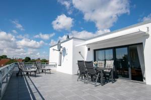 Düne und Meer Sonnenterrasse